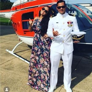 Worn Once Floral Maxi Flowy Dress